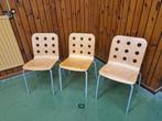 Chaises "Jules" vintage empilables, Enlèvement, Utilisé, Mobilier