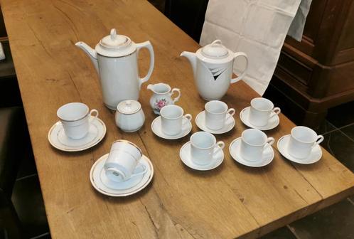 mooi chinees porseleinen koffie servies, Antiek en Kunst, Antiek | Servies compleet, Ophalen of Verzenden