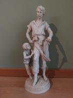 Beeld "Smid met kind" in hars, 50cm, Ophalen