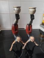 2 kandelaars van Thaise hars, Antiek en Kunst, Ophalen