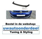 Maxton Design Vw Golf 7 R R20 VII Spoiler Lip Splitter Dsg, Volkswagen, Enlèvement ou Envoi, Neuf