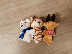 3 vingerpopjes, Ophalen of Verzenden, Zo goed als nieuw, Beer