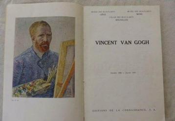 1946-47 - Catalogue exposition Van Gogh - Liège, Mons, Bxls
