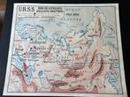 Affiche scolaire double face : URSS et Etats Unis, Ophalen of Verzenden, Aardrijkskunde
