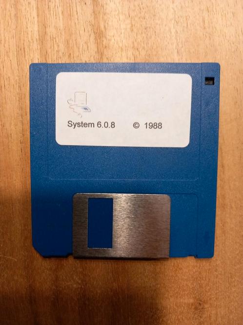 Macintosh opstartdiskette system 6.0.8 ENGLISH (copy), Computers en Software, Vintage Computers, Ophalen of Verzenden