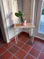 Bijzet tafeltje, Huis en Inrichting, Tafels | Bijzettafels, Minder dan 55 cm, Rechthoekig, Hout, Ophalen