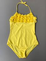 Badpak geel bloem M&S 146-152 NIEUW, Kinderen en Baby's, Kinderkleding | Kinder-zwemkleding, Nieuw, Maat 152, Badpak, M&S