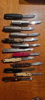 Lot de couteaux de poche Pradel Richartz Victorinox Mikov..., Utilisé