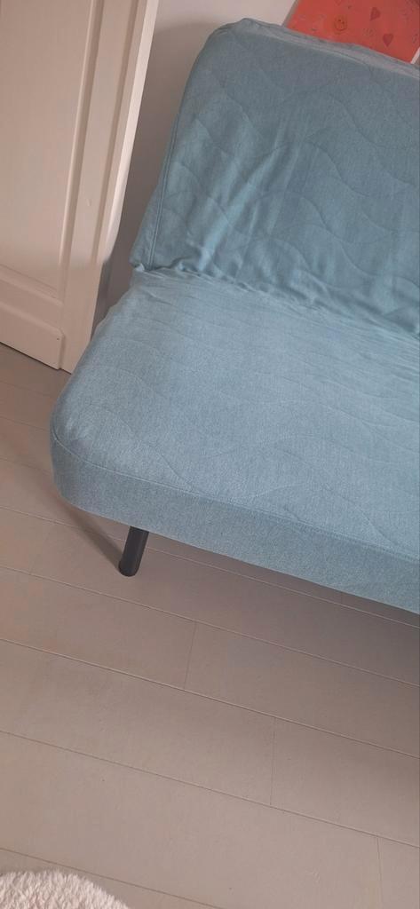 Zetelbed van Ikea, Huis en Inrichting, Slaapkamer | Slaapbanken, Zo goed als nieuw, Blauw, Ophalen
