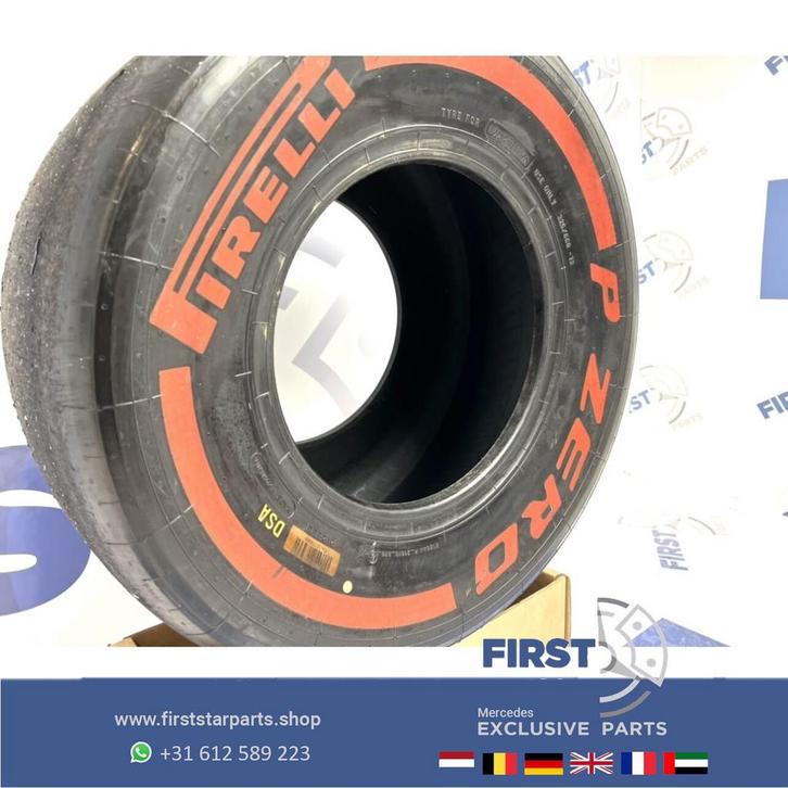 ORIGINELE FORMULE 1 Pirelli P ZERO BAND F1 RACING SLICK ROOD, Verzamelen, Overige Verzamelen, Nieuw, Ophalen of Verzenden