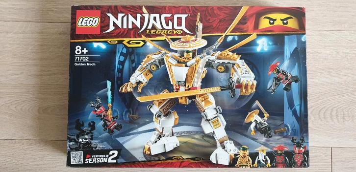 Lego Ninjago #71702 - Gouden Mech, Kinderen en Baby's, Speelgoed | Duplo en Lego, Zo goed als nieuw, Lego, Complete set, Ophalen