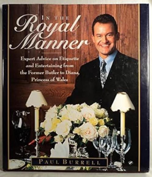 In the royal manner paul burrell butler diana spencer, Collections, Maisons royales & Noblesse, Neuf, Enlèvement ou Envoi