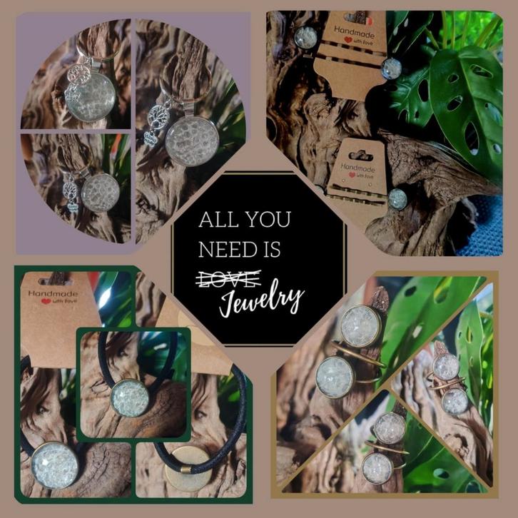 Handmade  Snake skin juwelen/accessoires, Handtassen en Accessoires, Overige Accessoires, Nieuw, Verzenden