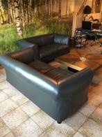 2 lederen Italiaanse design sofa's Cassina, Huis en Inrichting, Ophalen, Gebruikt, Leer, Rechte bank