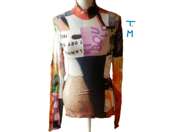 (150) - blouse femme t.38 colorée - paul bréal -, Kleding | Dames, Blouses en Tunieken, Zo goed als nieuw, Maat 38/40 (M), Ophalen of Verzenden