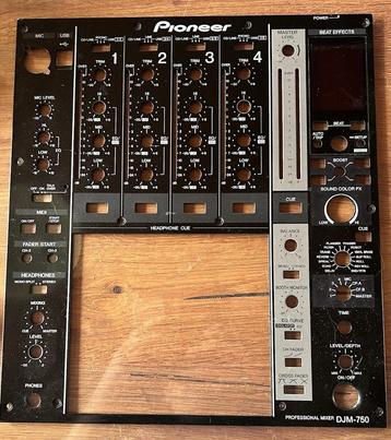 Pioneer Face Plate DJM 750 beschikbaar voor biedingen