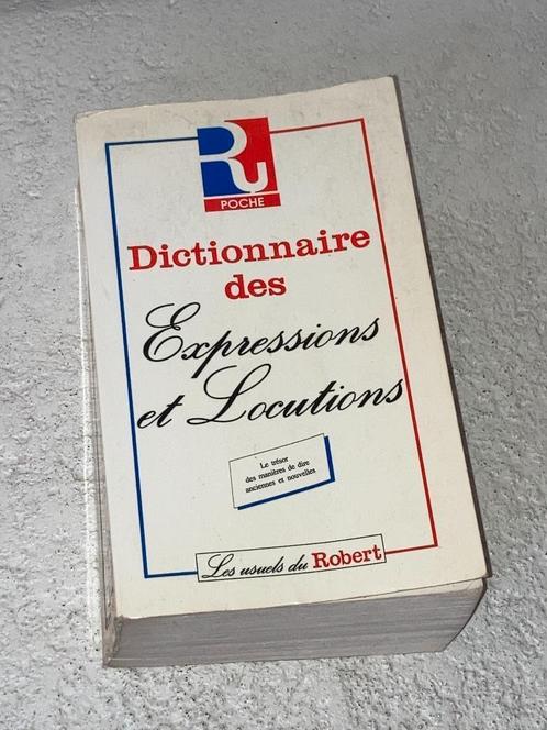 Woordenboek van Franse uitdrukkingen en uitspraken - Robert, Boeken, Woordenboeken, Zo goed als nieuw, Ophalen of Verzenden