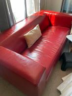 Rode zetel IKEA, kunstleer, Ophalen, Kunststof, Gebruikt, 150 tot 200 cm