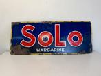 Solo emaille reclamebord, Ophalen of Verzenden