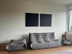Togo Ligne Roset 3-zit + pouf, Ophalen, 100 tot 125 cm, Driepersoons, Zo goed als nieuw