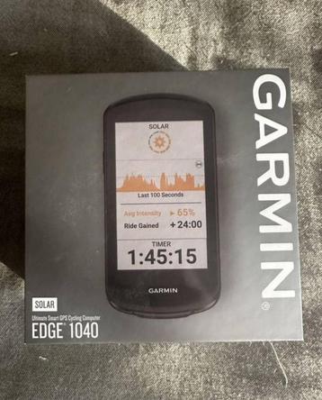 Garmin Edge 1040 Solar in perfecte staat – gebruiksklaar beschikbaar voor biedingen