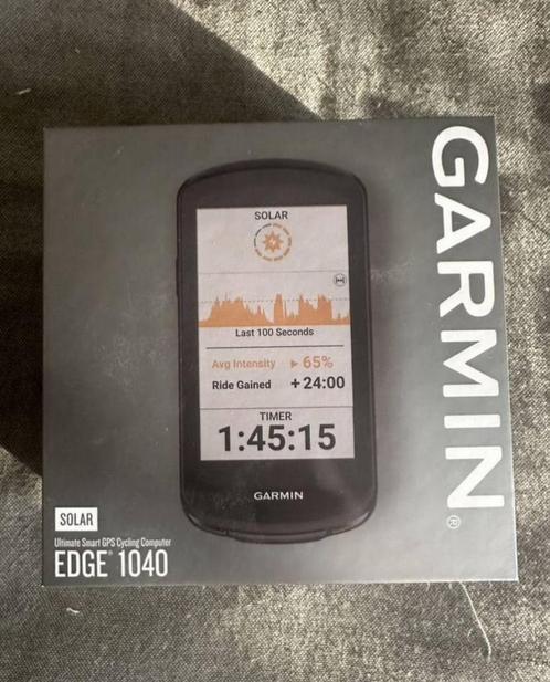 Garmin Edge 1040 Solar in perfecte staat – gebruiksklaar, Fietsen en Brommers, Fietsaccessoires | Fietscomputers, Zo goed als nieuw