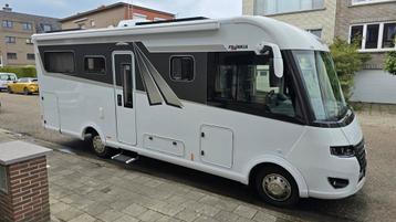 Luxe camper Frankia M-Line I7400 plus op Mercedes (V6) beschikbaar voor biedingen