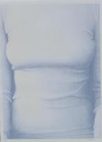 ROGER WITTEVRONGEL / BLOUSE / KLEURLITHO / 68x50cm / KADER, Antiek en Kunst, Ophalen of Verzenden