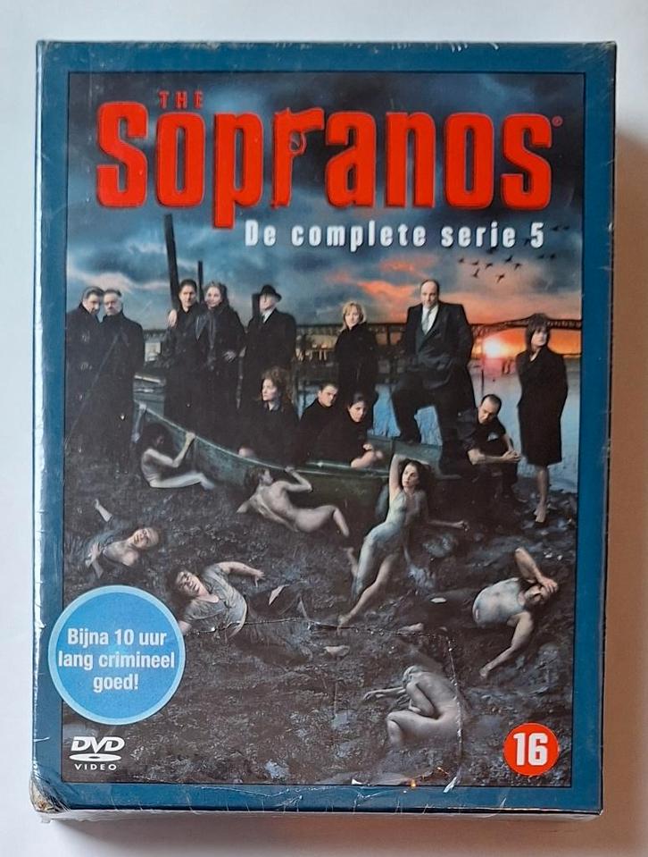 The Sopranos (De Complete Serie 5) neuf sous blister, CD & DVD, DVD | TV & Séries télévisées, Neuf, dans son emballage, Coffret