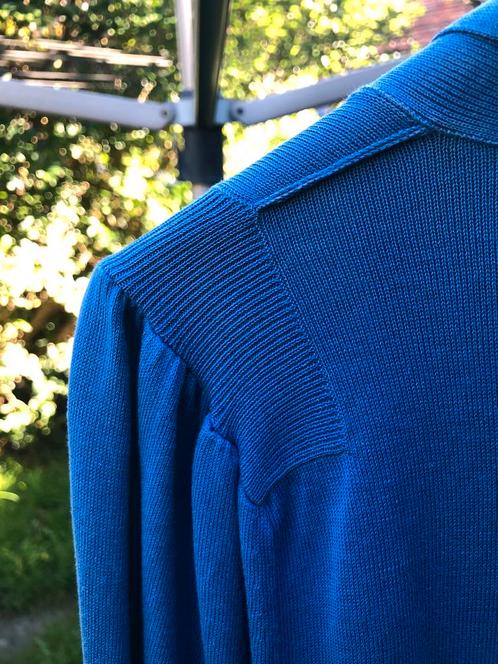 Cardigan Annemie Verbeke electric blue S, Kleding | Dames, Truien en Vesten, Gedragen, Maat 36 (S), Blauw, Ophalen of Verzenden