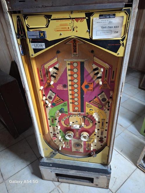 bally flipperkast champ 1974 voor onderdelen., Verzamelen, Automaten | Gokkasten en Fruitautomaten, Gebruikt, Ophalen