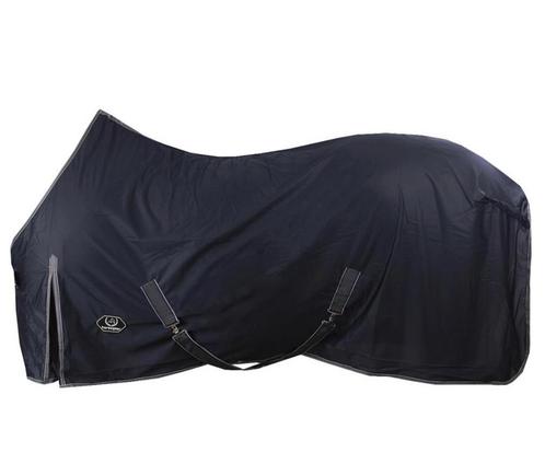 Ponydeken Horsegear thin cooler donkerblauw 115/155, Dieren en Toebehoren, Paarden en Pony's | Dekens en Dekjes, Zo goed als nieuw