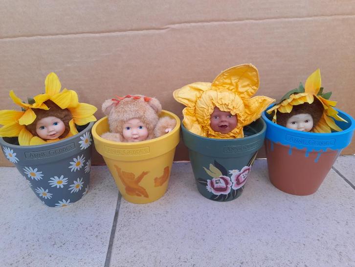 12 Anna geddes poppen, Kinderen en Baby's, Speelgoed | Knuffels en Pluche, Zo goed als nieuw, Ophalen of Verzenden