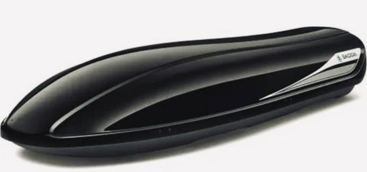 Coffre de toit 380L SKODA avec barres de toit ou sans, Autos : Divers, Coffres de toit, Comme neuf, Enlèvement ou Envoi