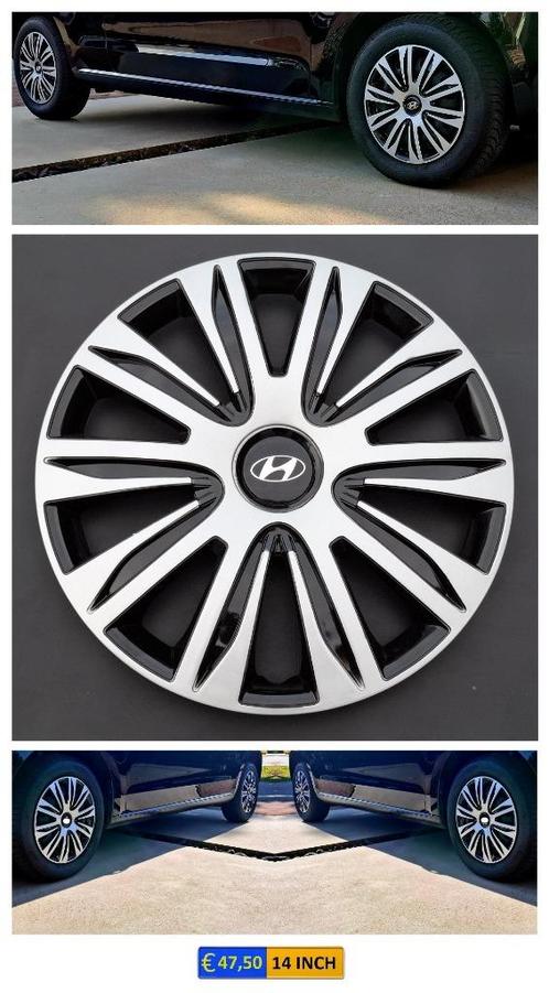 Wieldoppen HYUNDAI Wieldoppen🔥 | ✔️ 13, 14, 15, 16 Inch, Auto diversen, Wieldoppen, Nieuw, Ophalen of Verzenden
