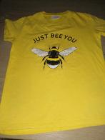 THE NEW geel t shirt maat 146 - 152, Kinderen en Baby's, Kinderkleding | Maat 146, Meisje, Ophalen of Verzenden, Zo goed als nieuw