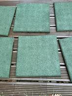 Rubberen tuintegels, Ophalen, Zo goed als nieuw