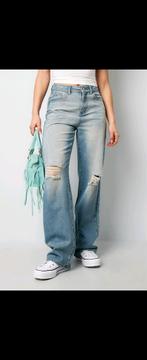 Yehwang Highwaist rip spijkerbroek, Kleding | Dames, Spijkerbroeken en Jeans, Ophalen of Verzenden, Nieuw