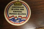 Kroning Prinses Beatrix 1980 - Amstel Bier, Verzamelen, Ophalen of Verzenden, Zo goed als nieuw, Overige typen