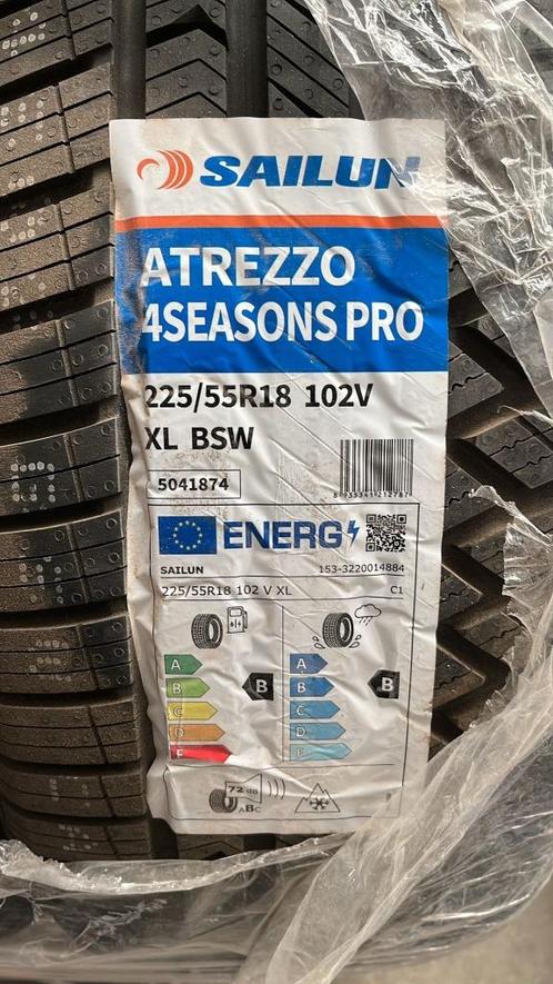 Autoband Sailun Atrezzo 4Seasons Pro 225/55 R18 102 V XL, Auto-onderdelen, Banden en Velgen, Band(en), All Season, 18 inch, 225 mm