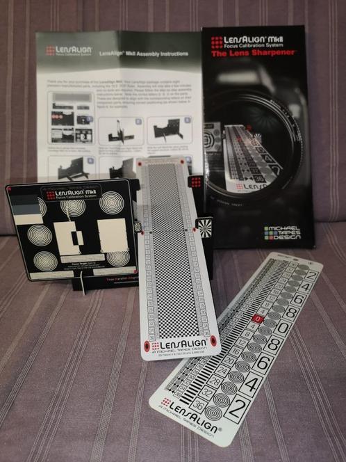 Mire de calibration photo – Lens Align, Audio, Tv en Foto, Fotografie | Fotostudio en Toebehoren, Zo goed als nieuw, Overige typen