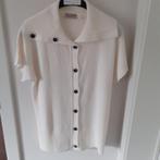 CANDA Wit-ecru zacht vestje Maat: S Prijs: € 2, Wit, Ophalen of Verzenden, Zo goed als nieuw, Maat 36 (S)