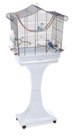 Vogelkooi Sofia Blauw Met Voet, Ophalen, Nieuw, Kunststof, Vogelkooi