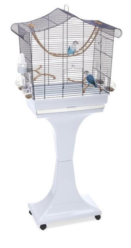 Cage à Oiseaux Sofia Bleu Avec Socle, Animaux & Accessoires, Oiseaux | Cages & Volières, Neuf, Cage à oiseaux, Synthétique, Enlèvement