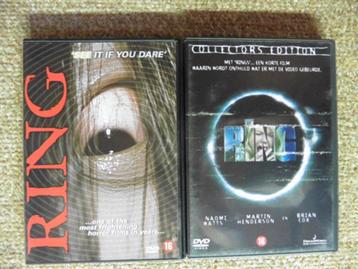 Ringu (1998-Nakata) + Ring (2000-Verbinski)  Pakketprijs beschikbaar voor biedingen