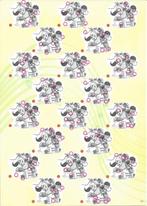 Diddl A4 nr 154 t.e.m. 157 – Oplossingen zoekblokblaadjes., Ophalen of Verzenden, Diddl, Nieuw, Papier, Kaart of Schrift