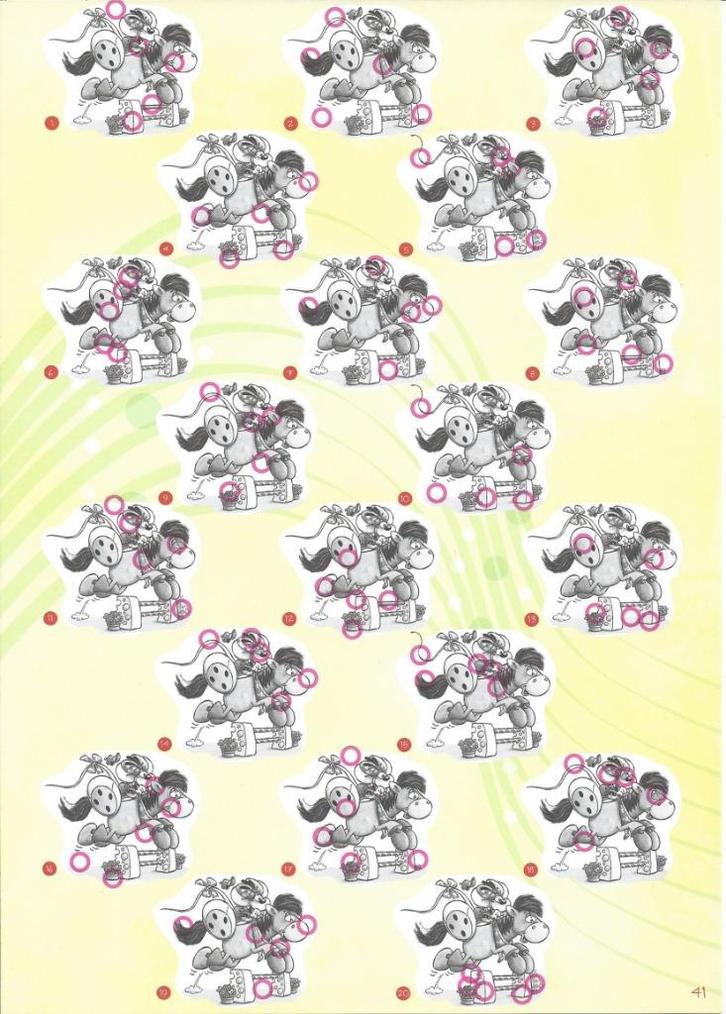 Diddl A4 nr 154 t.e.m. 157 – Oplossingen zoekblokblaadjes., Verzamelen, Diddl, Nieuw, Papier, Kaart of Schrift, Diddl, Ophalen of Verzenden