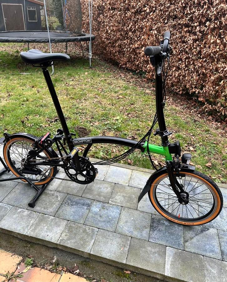 Brompton Plooifiets C-line H6L, Fietsen en Brommers, Fietsen | Vouwfietsen, Zo goed als nieuw, Brompton, Ophalen