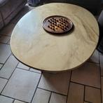 TABLE SALON MARBRE, 100 à 150 cm, Autres matériaux, Ovale, 50 à 100 cm