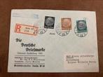 Duits poststuk 1937 gestempeld, Ophalen of Verzenden, Duitse Keizerrijk, Gestempeld